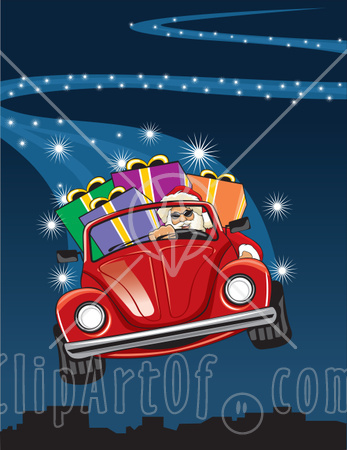 64256-Royalty-Free-RF-Clipart-Illustration-Of-Santa-Flying-His-Red-Convertible-Vw-Bug-Through-The-Blue-Christmas-Night-Sky.jpg